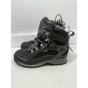 Garmont Women's Hiking Boots Gore-Tex Vibram Gray Blue Size 6 Men's 7.5 Mid